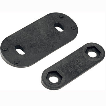 Wedge Base,Black Medium. ~