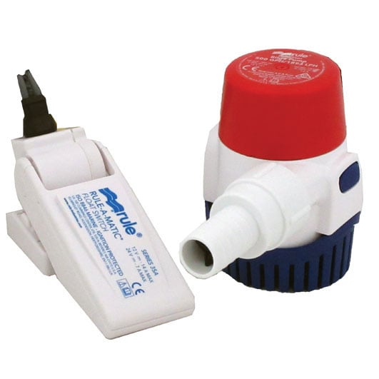 Rule 12V 500 Bilge Pump Switch Kit