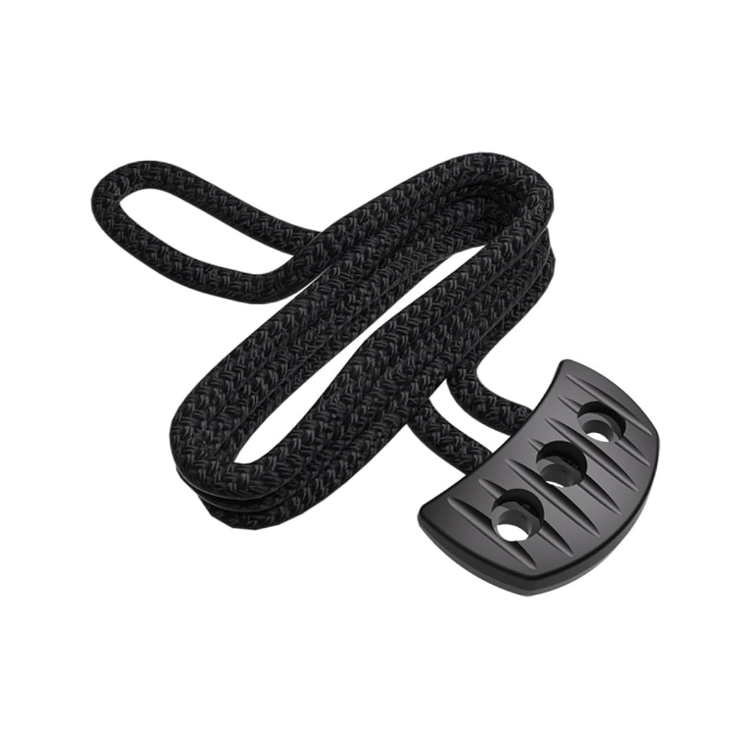 Barton Snubber Pull W/Rope Tar Black (Each) (S51-390)