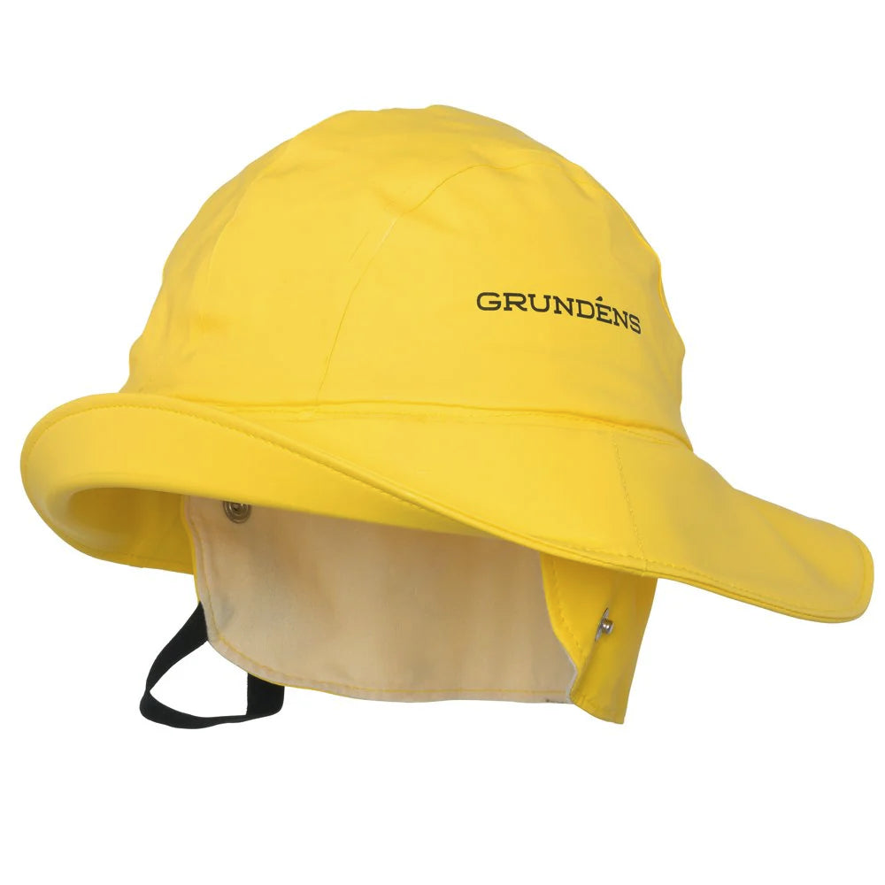 Grundens Souwester Sandhamn 21 Fishing Hat Yellow - Size L