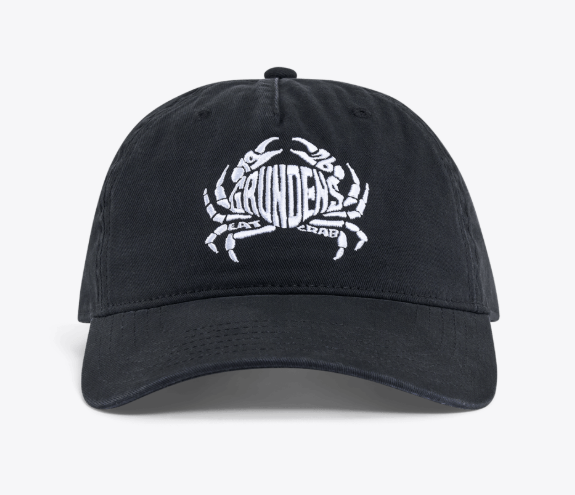 Eat Your Words RX Trucker- Black Crab Graphic