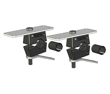 Magma BBQ Horizontal Double Rail Mount