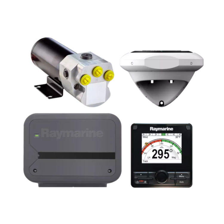 Raymarine EV-100 Power Pilot with p70Rs Control Head, ACU-100, EV1 Sensor Core, EV1 Cabling Kit & 0.5l Hydraulic Pump
