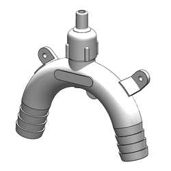 Tru Design Vented Loop 19mm White - 90319 - Steveston Marine and Hardware