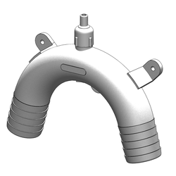 Tru Design Vented Loop 38mm White - 90323