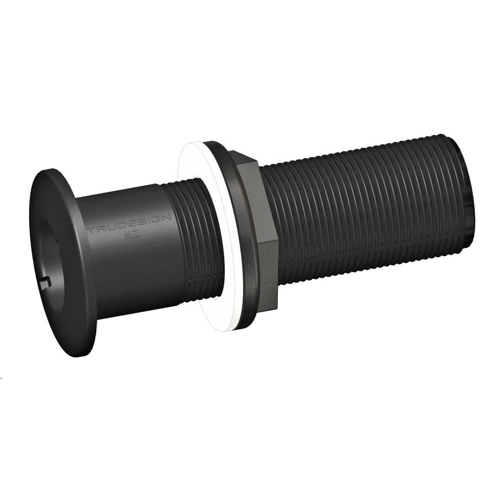 Tru design Thruhull,GRP. 1-1/2" BSP. Black 140mm Length Long