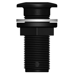 Tru Design Thruhull Domed Black - 3/4 - 91226 - Steveston Marine and Hardware