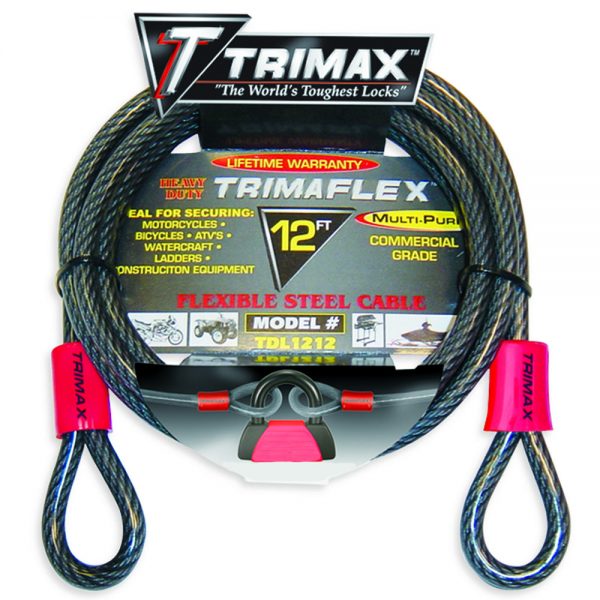 Trimax 12'X 12Mm Dual Loop Cable - Steveston Marine and Hardware
