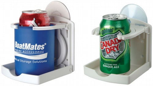Boatmates Folding Drink Holder 2-Pack (White) - 2170-2