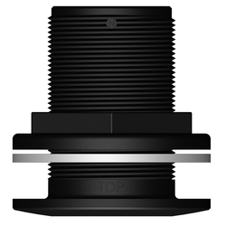 Tru Design Thruhull Domed Black - 2 - 91230 - Steveston Marine and Hardware