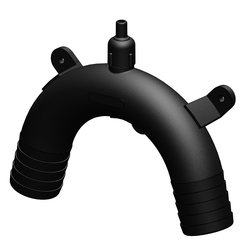 Tru Design Vented Loop 19mm Black - 90318 - Steveston Marine and Hardware