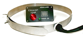 Aqualarm Alarm Kit Exhaust Overheat Blk - Steveston Marine and Hardware