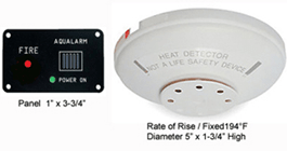 Aqualarm Fire Monitor W/204A - Steveston Marine and Hardware