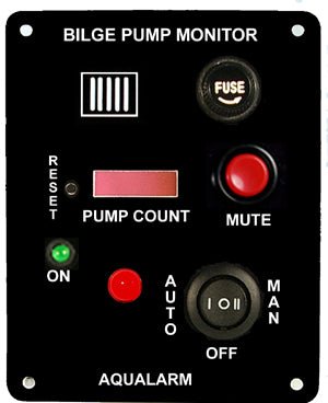 Aqualarm Moniter Bilge Pump 12V - Steveston Marine and Hardware