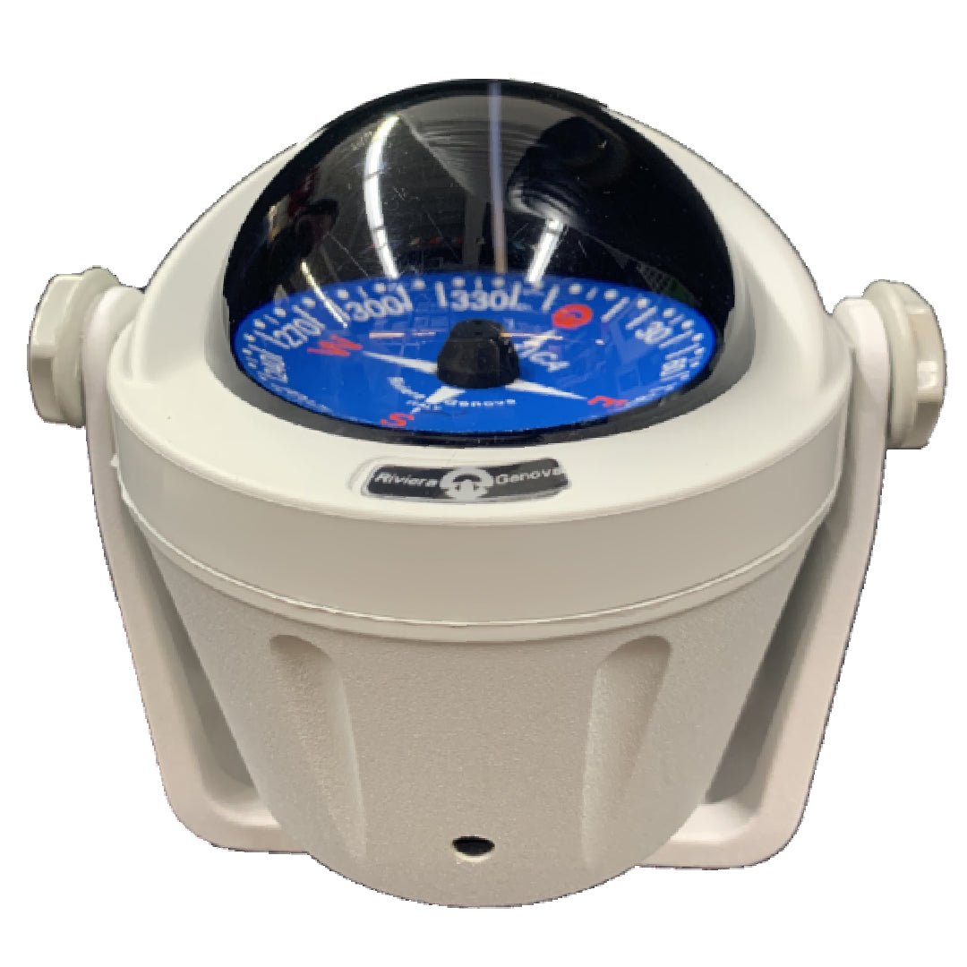 Riviera Artica Bracket Mount Compass Grey - Steveston Marine and Hardware