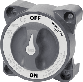 Blue Sea Systems HD - Series Heavy Duty On - Off Battery Switch with AFD - 3001 - Steveston Marine and Hardware