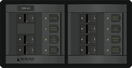 Blue Sea Systems 120 Volt AC Main + 6 Positions - 1230 - Steveston Marine and Hardware