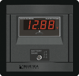 Blue Sea Systems DC Digital Voltmeter Panel - 1474 - Steveston Marine and Hardware