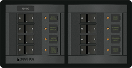 Blue Sea Systems 12 Volt DC 8 Position - 1225 - Steveston Marine and Hardware