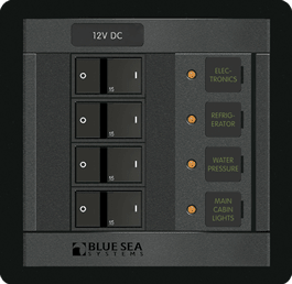 Blue Sea Systems 12 Volt DC 4 Position - 1216 - Steveston Marine and Hardware