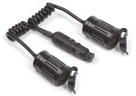 Blue Sea Plug W/Dual Socket 12V