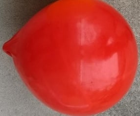 Brons PVC Inflatable Marine Buoy 30cm Red - CA042