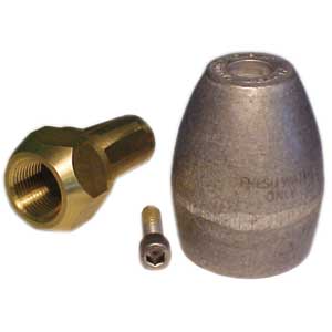 Zinc Prop Nut Anode