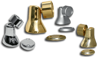 Brass Works Pol.Brass Laq.Door Stop - Steveston Marine and Hardware