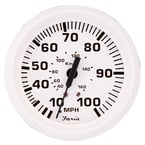 Faria Dress White Speedometer 55 Mp