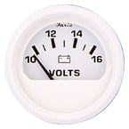 Faria Dress White Water Temp. Gauge