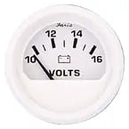 Faria Dress White Water Temp. Gauge