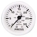 Faria Dress White Oil Press. Gauge