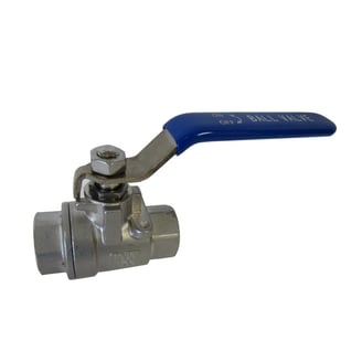 Valve Full Port 316 Stainless Steel B.V. W/Mount - Steveston Marine and Hardware