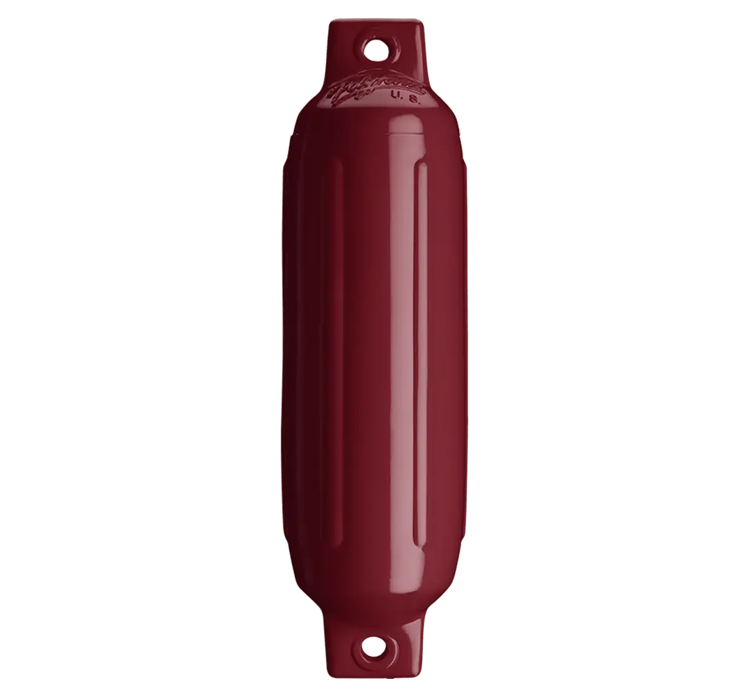Polyform G5 8 5 X 27 Twin Eye Fender Burgundy - Steveston Marine and Hardware