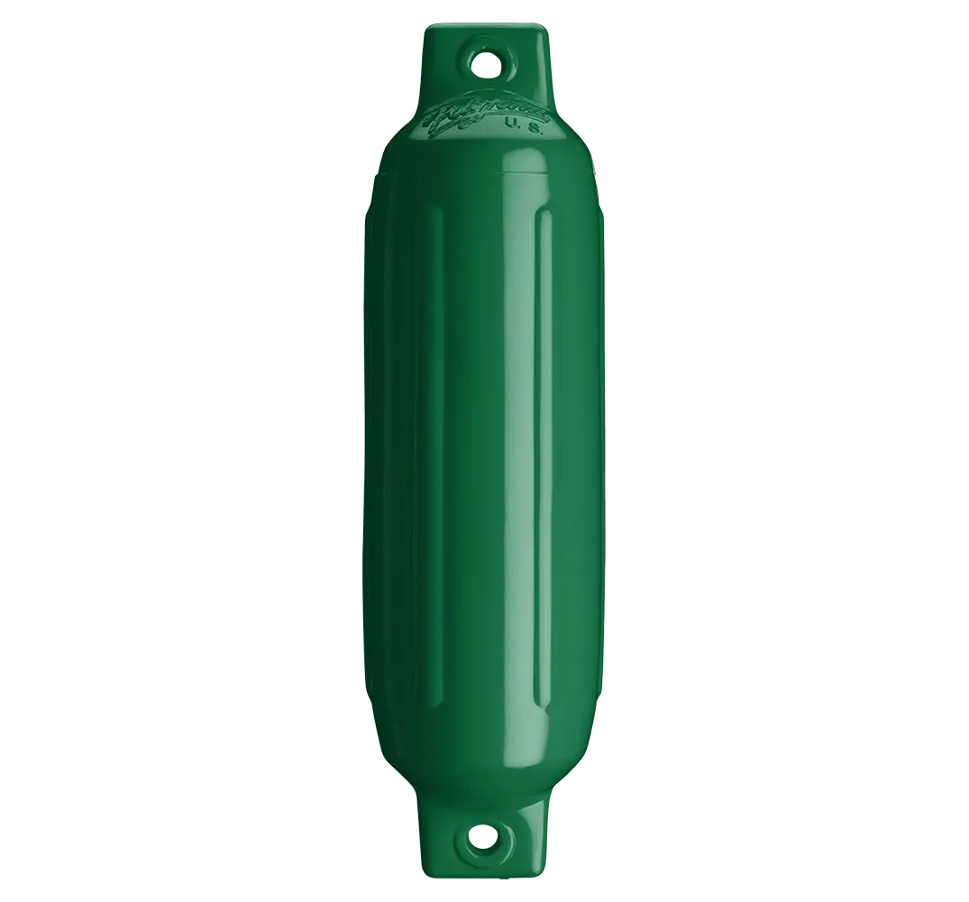 Polyform G4 6.5 X 23 Twin Eye Fender Forest Green - Steveston Marine and Hardware