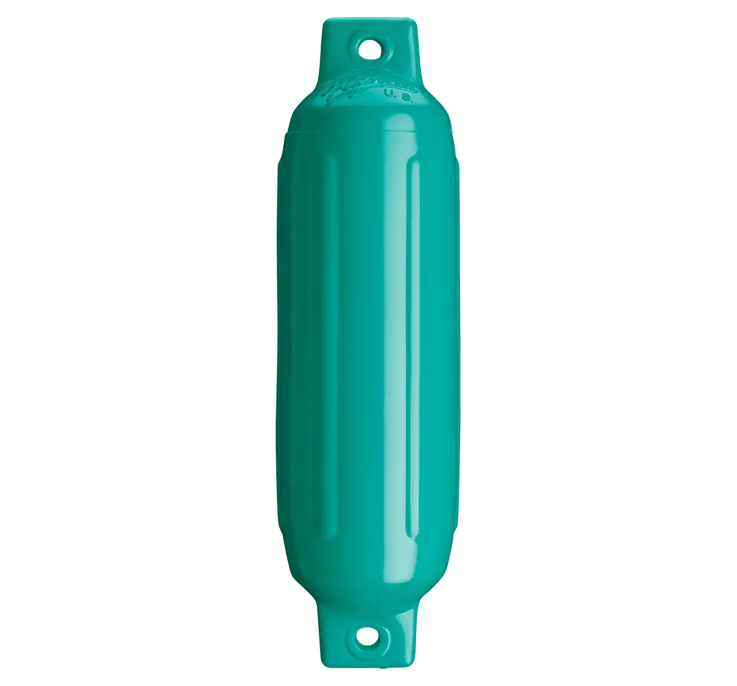 Polyform G4 6 5 X 23 Twin Eye Fender Teal - Steveston Marine and Hardware
