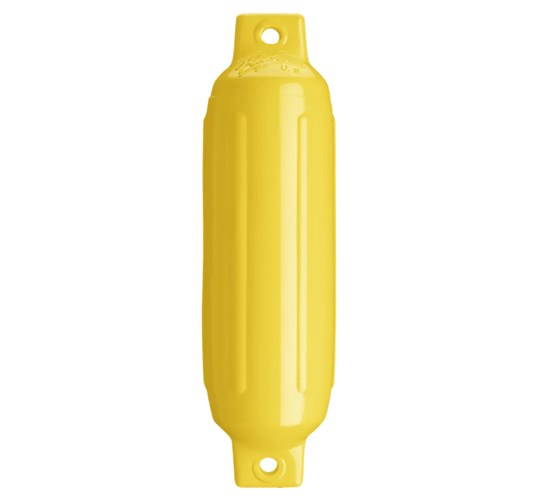Polyform G4 6 5 X 23 Twin Eye Fender Yellow - Steveston Marine and Hardware