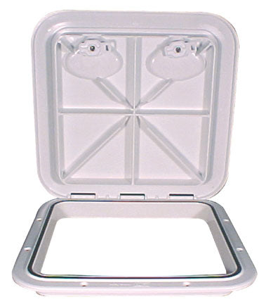 Beckson Hatch Rect. 15"X15" White