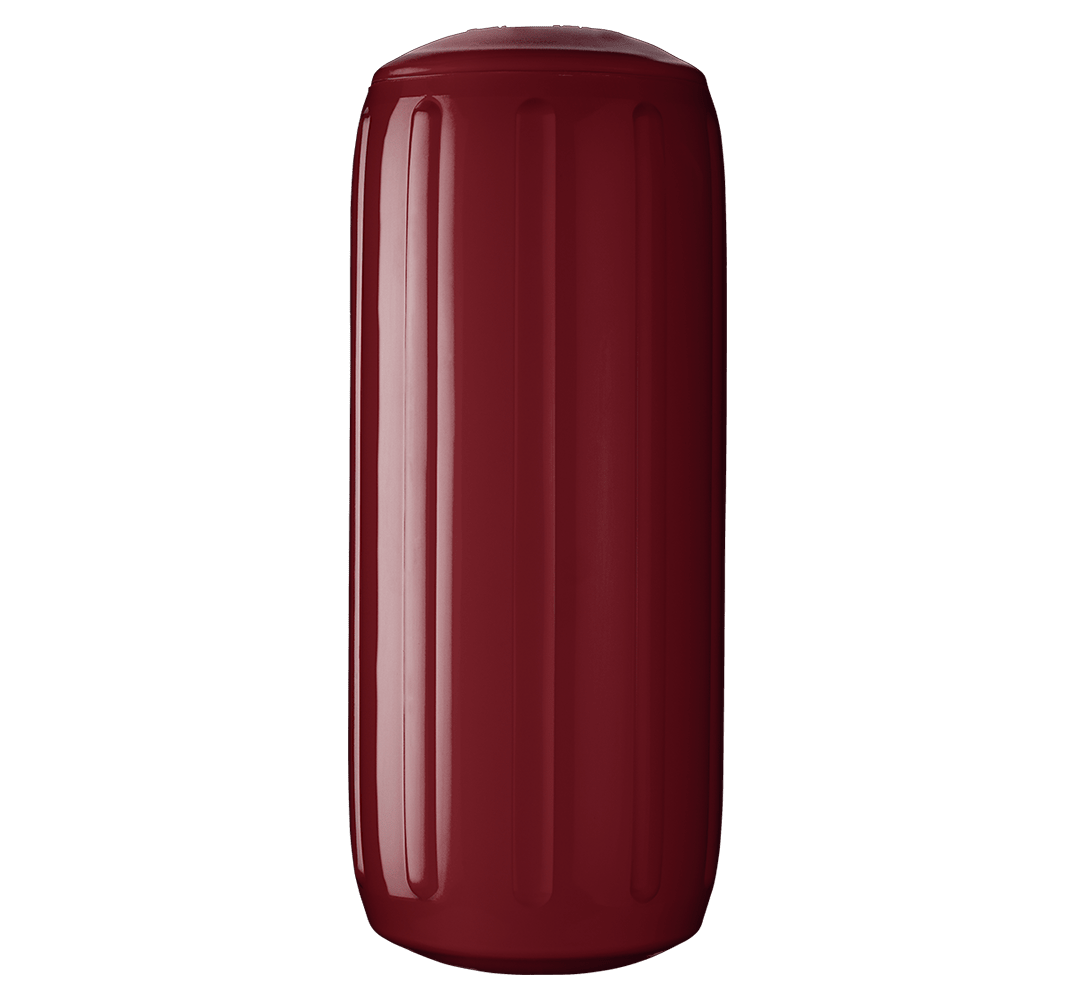 Polyform Htm2 8 X 20 Center Tube Fender Burgundy - Steveston Marine and Hardware