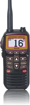 Standard Horizon HX210 Floating Handheld VHF Radio