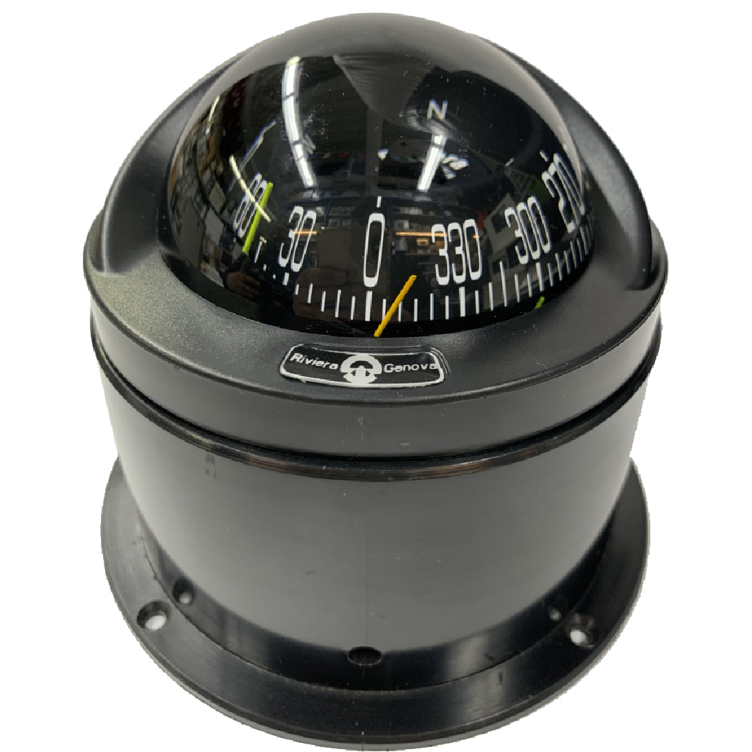 Riviera Idra Binnacle Mount Compass Black