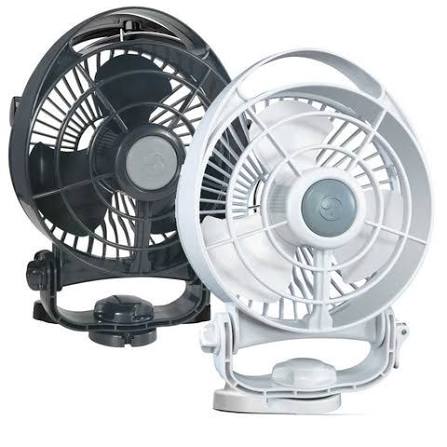 Caframo Bora 6" 3-Speed Fan 12V/24V White