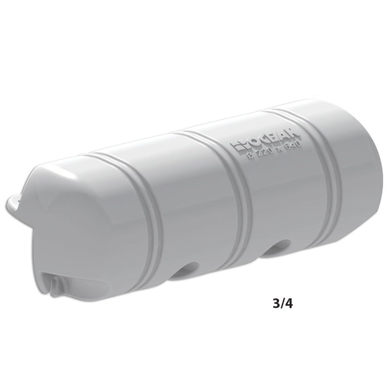 OCEAN Dock Fender, 220x640mm, 3/4,Foam filled, White - Steveston Marine and Hardware