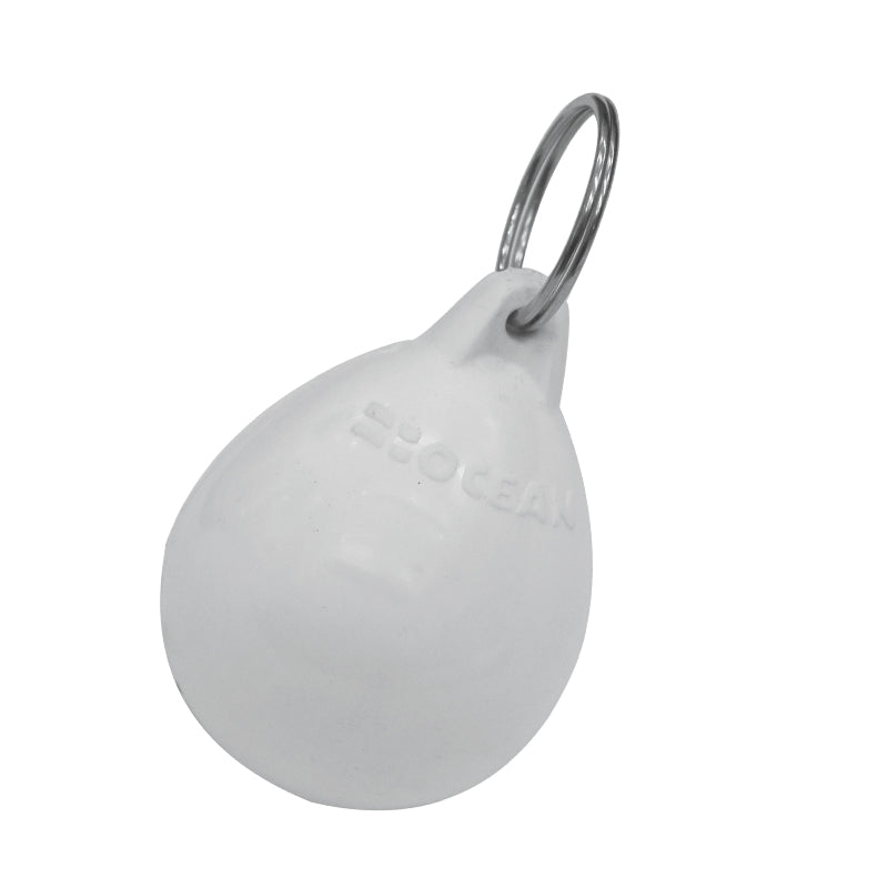 OCEAN Keychain Buoy, white