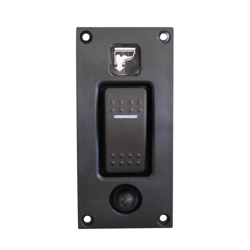 Electric Toilet Flush Switch, MON - OFF (2 Positions), 3 Pins, 12V/24V - Steveston Marine and Hardware