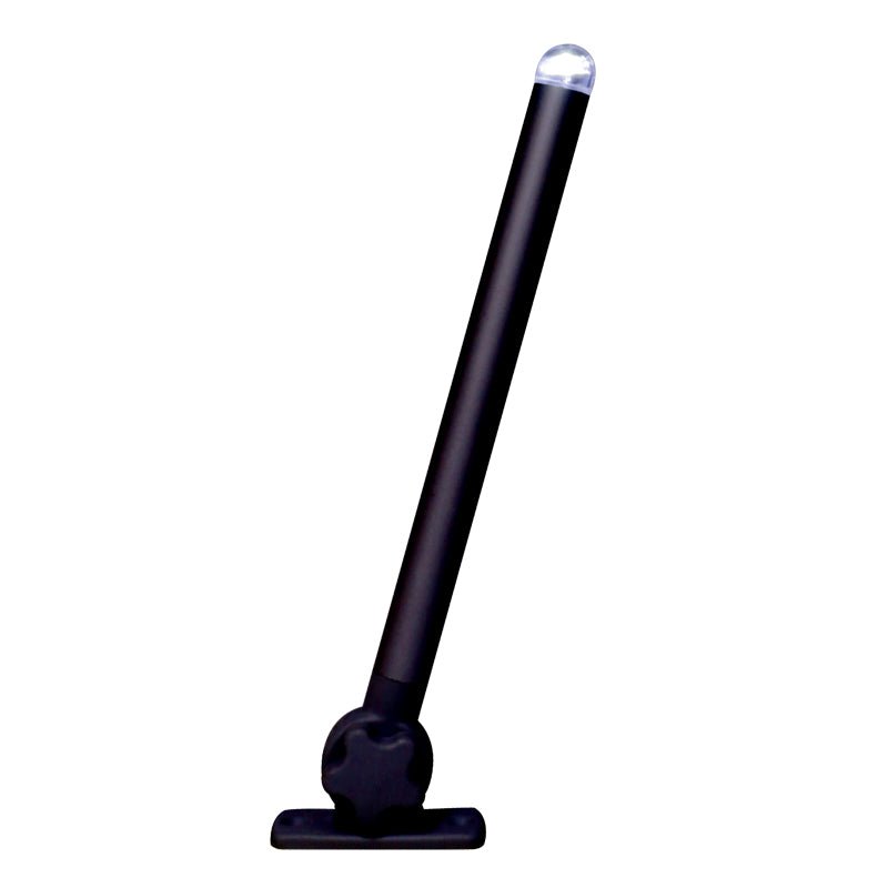 MICRO LED Pole Light, Folding 25cm, White Light, Black - Steveston Marine and Hardware