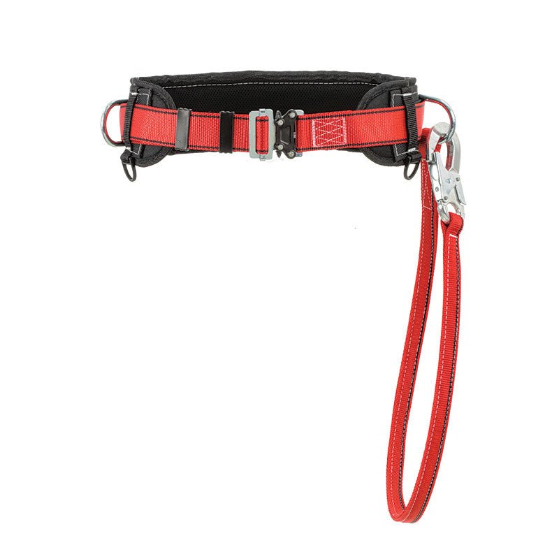 Fireman Belt, with Restraint Lanyard, M - XL (85 - 120cm), EN358, CE - Steveston Marine and Hardware