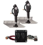 Lenco Trim Tab Kit-12X12 W-122 Swtch