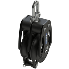 Lewmar Block Htx 60Mm Double W/Becket - Steveston Marine and Hardware