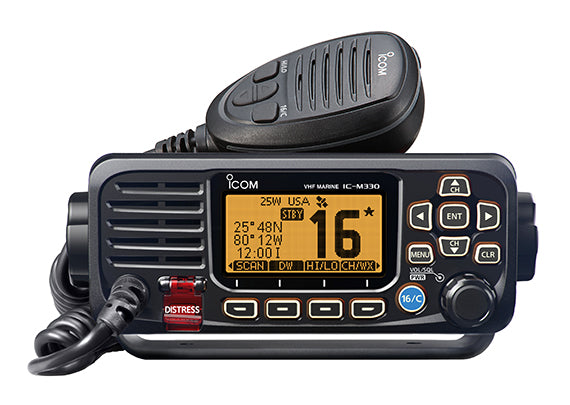 Icom 330 VHF Radio Black